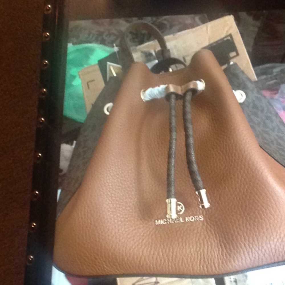 Michael Kors Drawstring Handbag